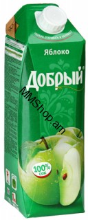 Հյութ Խնձորի 1լ «Դոբրի» #