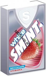 Ծամոն SMINT white ելակի համով