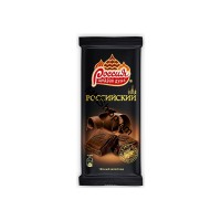 Մուգ շոկոլադե սալիկ Рассия 90գ 