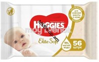 Թաց Անձեռոցիկ մանկական «Huggies» Elite soft 56հ