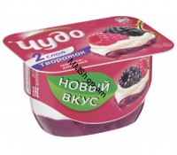 Կաթնաշոռ ազնվամորի-մոշ  <<Чудо>> 100գ