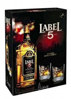 Վիսկի LABEL 5 նաբոր 700մլ