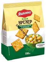 Կրեկեր կարտոֆիլով և կանաչիով «Յաշկինո»  180գ 