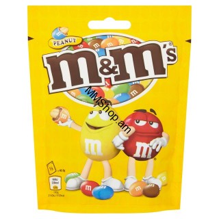 Շոկոլադ M&MS դրաժե գետնանուշով 130գ #