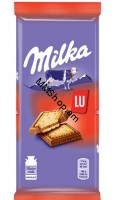 Կաթնային շոկոլադ  «Milka» թխվածքաբլիթով 87գ