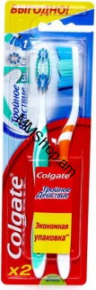 Ատամի խոզանակ միջին փափկության Colgate եռակի ազդեցություն 1+1 #
