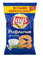Չիպս ԼԵՅՍ թթվասեր և կանաչ սոխով 50գ 