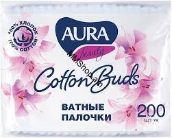 Բամբակյա փայտիկներ  <<AURA>> 200հ