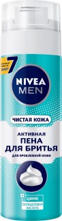 Սափրվելու փրփուր խնդիրներով մաշկի համար 81758 «Nivea Men» 200ml