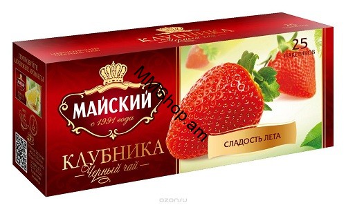 Թեյ Մայսկի ելակի համով 25հատ #