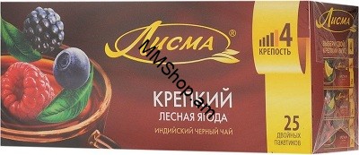 Թեյ Լիսմա հատապտուղների համով փաթեթ 25հ #