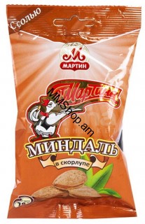 Նուշ պատիճով 70գ  «ОТ Мартин»