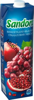 Հյութ Սանդորա  Խաղողի-Խնձորի-Նռան  0.95լ 