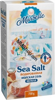 Ծովի աղ 750գ «Մարբելլե»