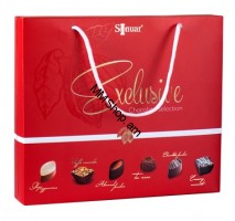 Շոկոլադե կոնֆետների հավաքածո կարմիր«EXclusive» 160գ