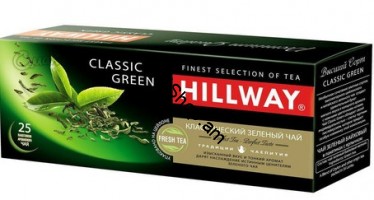 Թեյ Hillway կանաչ 25 հատ