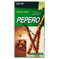 Շոկոլադապատ ձողիկներ նուշով <<Pepero>> 36գ