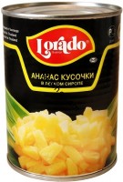 Պահածոյացված արքայանձոր կտրտած 580մլ«Lorado» 
