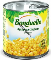 Պահածոացված եգիպտացորեն ԲՈՆԴՈՒԵԼ թ/տ 425գ