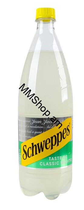 Գազավորված ոչ ալկոհոլային ըմպելիք <<Schweppes>>պլ/տ 1լ 