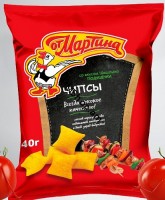 Չիպս բարձիկներ 40գ «ОТ Мартин»