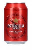 Գարեջուր «ESTRELLA» թ/տ 0.33մլ 