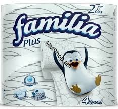 Զուգարանի թուղթ երկշերտ <<Familia>>