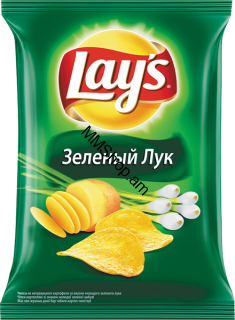 Չիպս ԼԵՅՍ կանաչ սոխով  90գ 