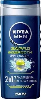 Լոգանքի գել Nivea Men «Թարմեցնող մենթոլ» 80834 250ml 