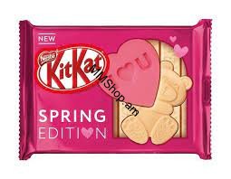 Սպիտակ շոկոլադ ազնվամորու համով  Spring Edition<<KitKat  Nestle>> 108գ