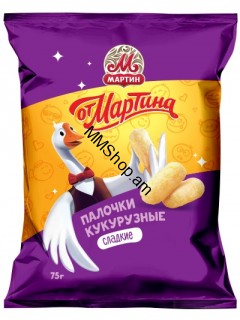 Եգիպտացորենի քաղցր ձողիկներ «ОТ Мартин»
