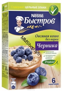 Վարսակի շիլա հապալասով 6հ 240գ «Nestie» #