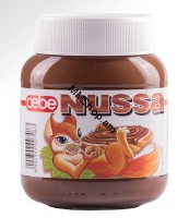 Շոկոլադ կաթնային կրեմ <<NUSSA>> 400գ 