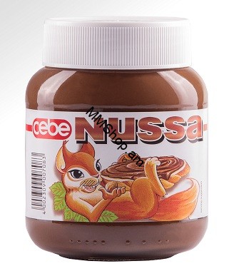 Շոկոլադ կաթնային կրեմ <<NUSSA>> 400գ 