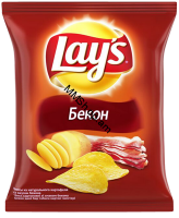 Չիպս ԼԵՅՍ Բեկոն  80գ 