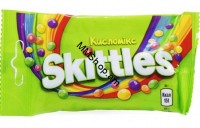 Կոնֆետներ Skittles արքայախնձորի, բալի և խնձորի համով  38գ 