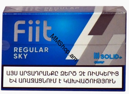 Տաքացվող ծխախոտի գլանակներ << FIIT Regular Sky>>