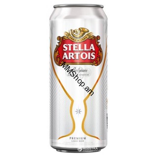 Գարեջուր բաց «STELLA ARTOIS» թ/տ 500մլ 