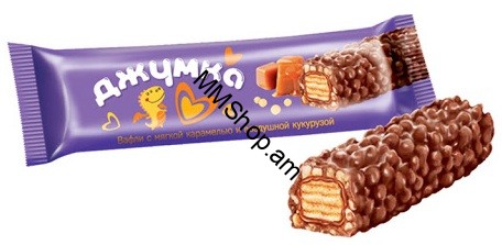 Վաֆլի շոկոլադապատ իրիսկայի համով «Джумка» 37գ
