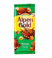 Շոկոլադ «Ալպեն Գոլդ» պնդուկով 90գ 