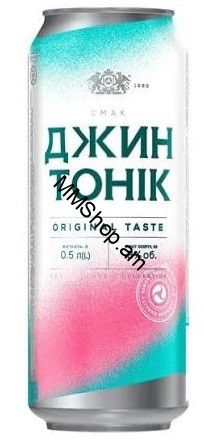 Կոկտեյլ «Ջին-տոնիկ» 8% 0.5լ թ/տ