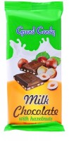 Կաթնային շոկոլադ պնդուկով «Գրանդ Քենդի» 90գ