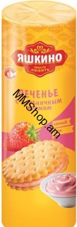 Թխվածքաբլիթ  ելակի կրեմով  «Յաշկինո» 182գր