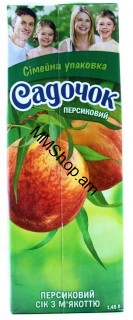 Հյութ Սադաչոկ դեղձի 1.45լ