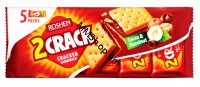 Թխվածքաբլիթ  «Crack» ընկույզ-կակաո-ի միջուկով  Roshen 250գ