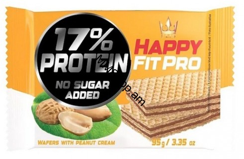 Վաֆլի առանց շաքարի <<Happy Fit Pro>> 95գ 