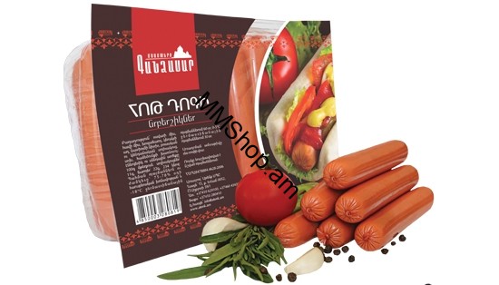 Նրբերշիկ Հոթ Դոգի Գանձասար 24հատ #