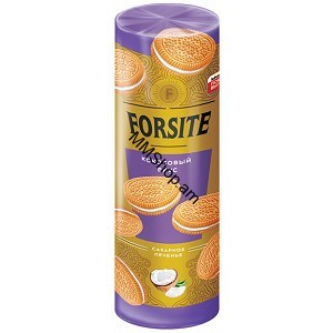 Թխվածքաբլիթ կոկոսի համով 208գ «FORSITE» 
