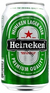 Գարեջուր <<Heineken>>   թ/տ 0.33մլ