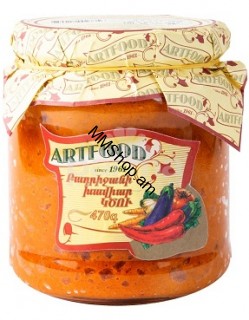 Բադրիջանի խավիար Կծու ԱՐՏՖՈՒԴ 520գ